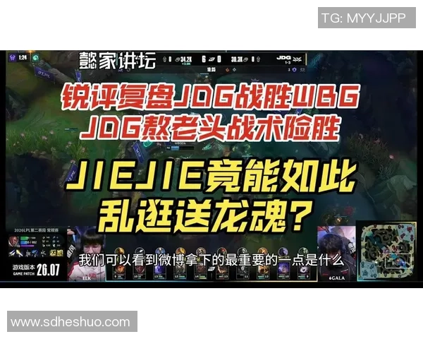 DOTA2战术分析：深入探讨JDG战队的盯防策略与执行效果